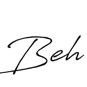 Also You can easily find your signature by using the search form. We will create Beh name handwritten signature images for you free of cost using Antro_Vectra_Bolder sign style. Beh signature style 7 images and pictures png