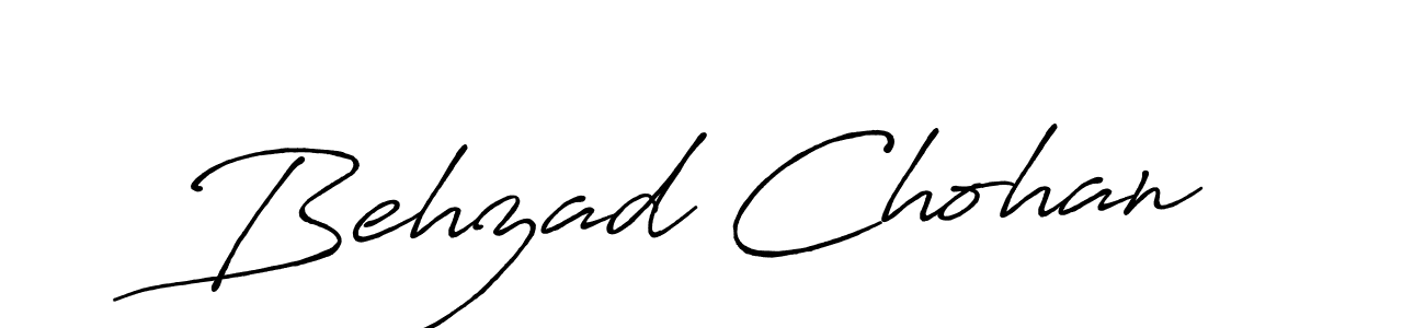 How to make Behzad Chohan signature? Antro_Vectra_Bolder is a professional autograph style. Create handwritten signature for Behzad Chohan name. Behzad Chohan signature style 7 images and pictures png