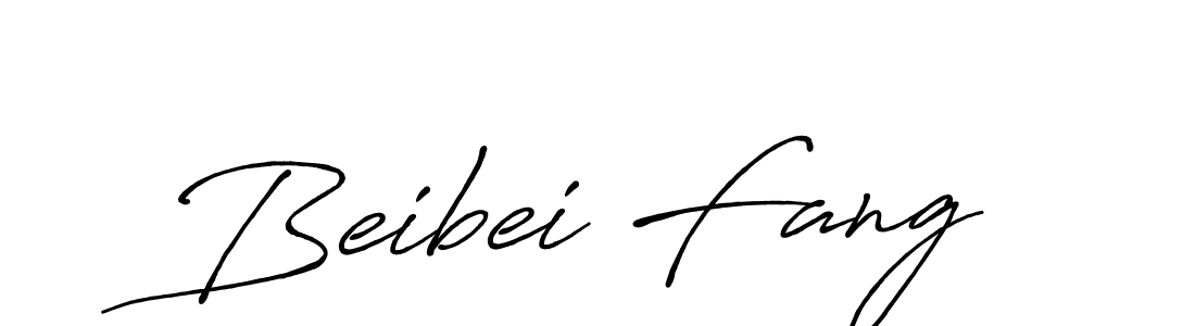 Antro_Vectra_Bolder is a professional signature style that is perfect for those who want to add a touch of class to their signature. It is also a great choice for those who want to make their signature more unique. Get Beibei Fang name to fancy signature for free. Beibei Fang signature style 7 images and pictures png