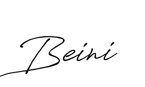 Also You can easily find your signature by using the search form. We will create Beini name handwritten signature images for you free of cost using Antro_Vectra_Bolder sign style. Beini signature style 7 images and pictures png