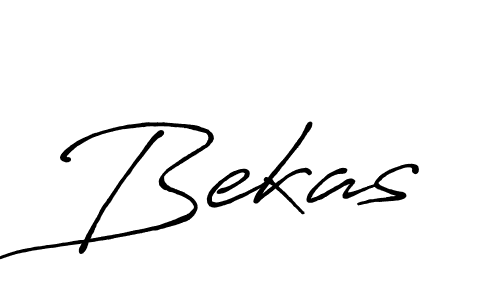 Create a beautiful signature design for name Bekas. With this signature (Antro_Vectra_Bolder) fonts, you can make a handwritten signature for free. Bekas signature style 7 images and pictures png