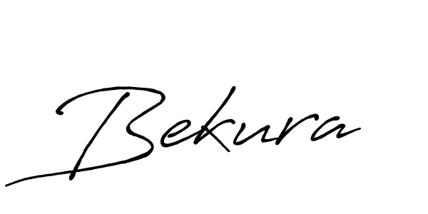 Make a beautiful signature design for name Bekura. With this signature (Antro_Vectra_Bolder) style, you can create a handwritten signature for free. Bekura signature style 7 images and pictures png