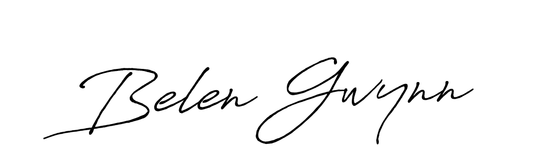 How to make Belen Gwynn name signature. Use Antro_Vectra_Bolder style for creating short signs online. This is the latest handwritten sign. Belen Gwynn signature style 7 images and pictures png