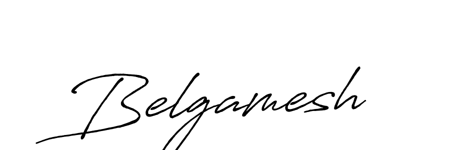 Make a beautiful signature design for name Belgamesh. With this signature (Antro_Vectra_Bolder) style, you can create a handwritten signature for free. Belgamesh signature style 7 images and pictures png