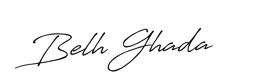 This is the best signature style for the Belh Ghada name. Also you like these signature font (Antro_Vectra_Bolder). Mix name signature. Belh Ghada signature style 7 images and pictures png
