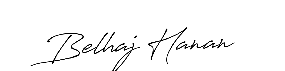 Similarly Antro_Vectra_Bolder is the best handwritten signature design. Signature creator online .You can use it as an online autograph creator for name Belhaj Hanan. Belhaj Hanan signature style 7 images and pictures png