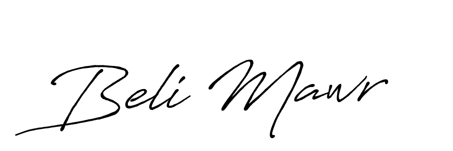 Also we have Beli Mawr name is the best signature style. Create professional handwritten signature collection using Antro_Vectra_Bolder autograph style. Beli Mawr signature style 7 images and pictures png