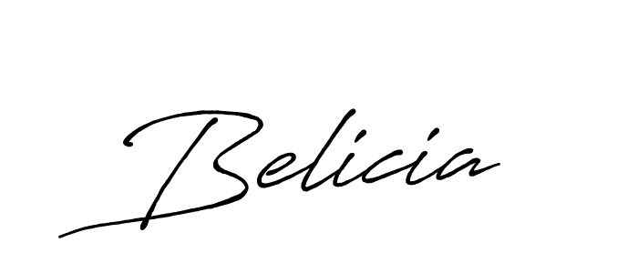 How to make Belicia signature? Antro_Vectra_Bolder is a professional autograph style. Create handwritten signature for Belicia name. Belicia signature style 7 images and pictures png