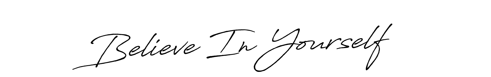 The best way (Antro_Vectra_Bolder) to make a short signature is to pick only two or three words in your name. The name Believe In Yourself include a total of six letters. For converting this name. Believe In Yourself signature style 7 images and pictures png