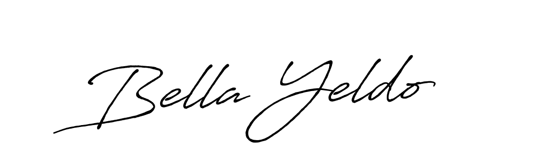 if you are searching for the best signature style for your name Bella Yeldo. so please give up your signature search. here we have designed multiple signature styles  using Antro_Vectra_Bolder. Bella Yeldo signature style 7 images and pictures png