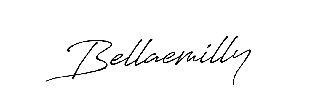 Similarly Antro_Vectra_Bolder is the best handwritten signature design. Signature creator online .You can use it as an online autograph creator for name Bellaemilly. Bellaemilly signature style 7 images and pictures png