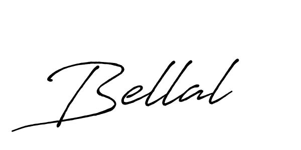 Also we have Bellal name is the best signature style. Create professional handwritten signature collection using Antro_Vectra_Bolder autograph style. Bellal signature style 7 images and pictures png