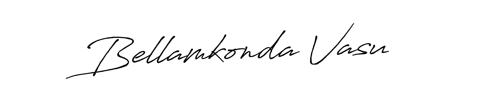 The best way (Antro_Vectra_Bolder) to make a short signature is to pick only two or three words in your name. The name Bellamkonda Vasu include a total of six letters. For converting this name. Bellamkonda Vasu signature style 7 images and pictures png