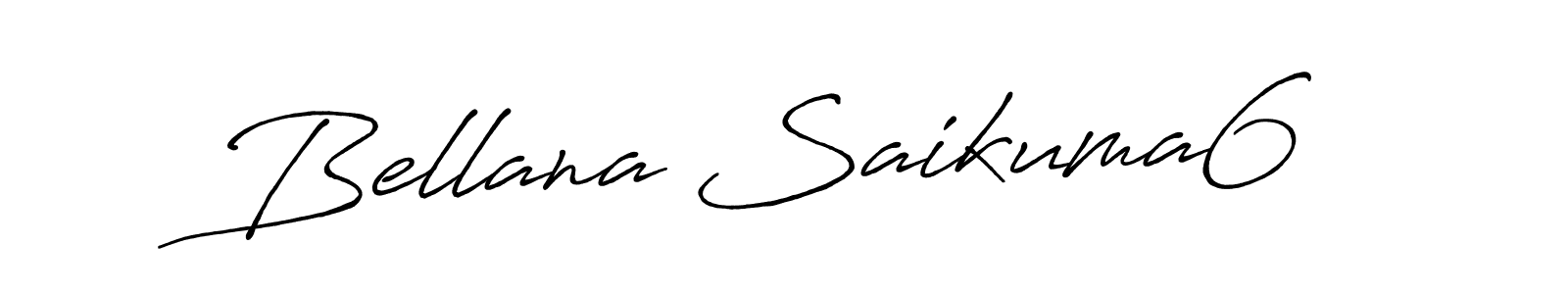 How to make Bellana Saikuma6 signature? Antro_Vectra_Bolder is a professional autograph style. Create handwritten signature for Bellana Saikuma6 name. Bellana Saikuma6 signature style 7 images and pictures png