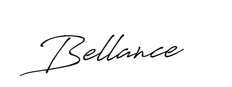 Bellance stylish signature style. Best Handwritten Sign (Antro_Vectra_Bolder) for my name. Handwritten Signature Collection Ideas for my name Bellance. Bellance signature style 7 images and pictures png