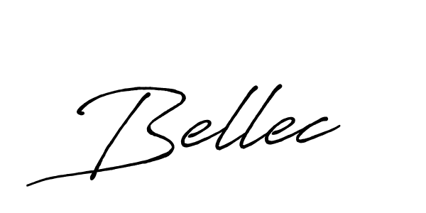 How to Draw Bellec signature style? Antro_Vectra_Bolder is a latest design signature styles for name Bellec. Bellec signature style 7 images and pictures png