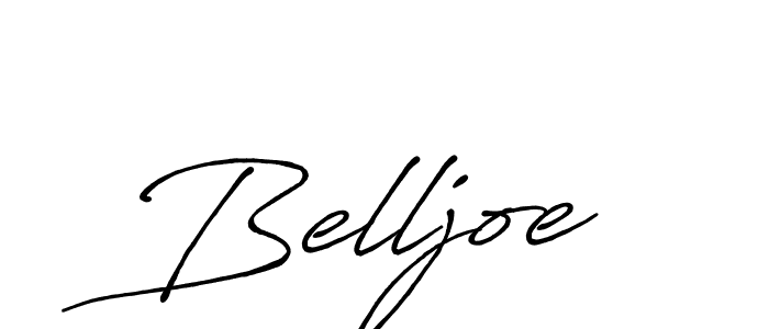 How to make Belljoe signature? Antro_Vectra_Bolder is a professional autograph style. Create handwritten signature for Belljoe name. Belljoe signature style 7 images and pictures png