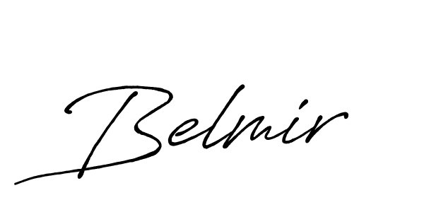 if you are searching for the best signature style for your name Belmir. so please give up your signature search. here we have designed multiple signature styles  using Antro_Vectra_Bolder. Belmir signature style 7 images and pictures png