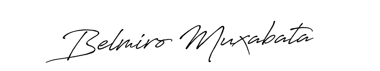 Antro_Vectra_Bolder is a professional signature style that is perfect for those who want to add a touch of class to their signature. It is also a great choice for those who want to make their signature more unique. Get Belmiro Muxabata name to fancy signature for free. Belmiro Muxabata signature style 7 images and pictures png