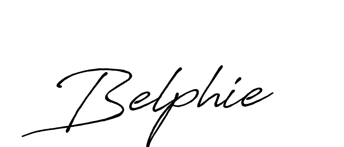 How to make Belphie signature? Antro_Vectra_Bolder is a professional autograph style. Create handwritten signature for Belphie name. Belphie signature style 7 images and pictures png