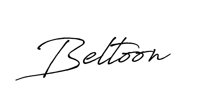 Make a beautiful signature design for name Beltoon. With this signature (Antro_Vectra_Bolder) style, you can create a handwritten signature for free. Beltoon signature style 7 images and pictures png