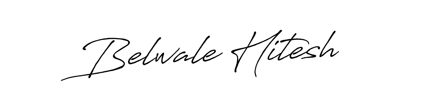 How to Draw Belwale Hitesh signature style? Antro_Vectra_Bolder is a latest design signature styles for name Belwale Hitesh. Belwale Hitesh signature style 7 images and pictures png