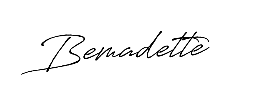 Once you've used our free online signature maker to create your best signature Antro_Vectra_Bolder style, it's time to enjoy all of the benefits that Bemadette name signing documents. Bemadette signature style 7 images and pictures png