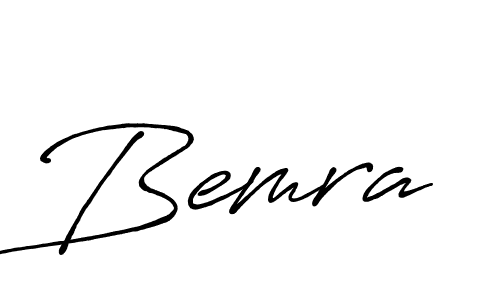Bemra stylish signature style. Best Handwritten Sign (Antro_Vectra_Bolder) for my name. Handwritten Signature Collection Ideas for my name Bemra. Bemra signature style 7 images and pictures png