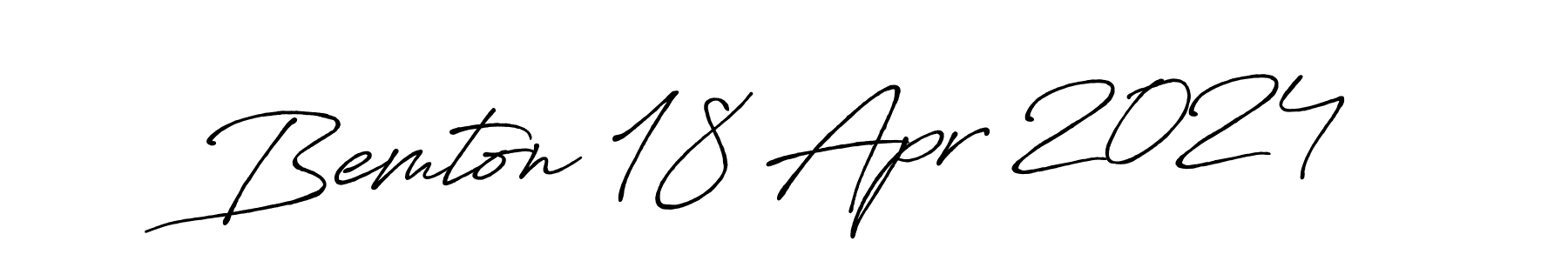 This is the best signature style for the Bemton 18 Apr 2024 name. Also you like these signature font (Antro_Vectra_Bolder). Mix name signature. Bemton 18 Apr 2024 signature style 7 images and pictures png