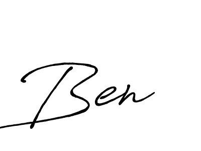 Similarly Antro_Vectra_Bolder is the best handwritten signature design. Signature creator online .You can use it as an online autograph creator for name Ben . Ben  signature style 7 images and pictures png