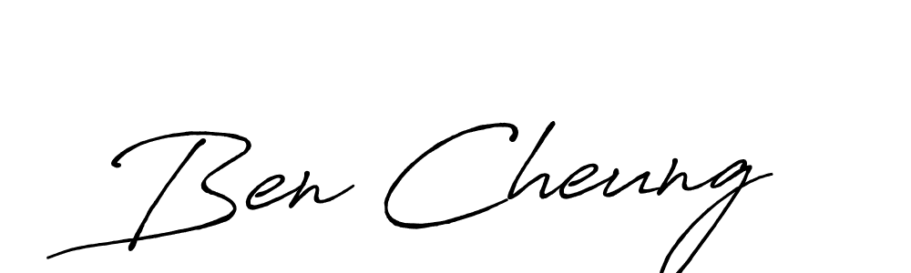 Similarly Antro_Vectra_Bolder is the best handwritten signature design. Signature creator online .You can use it as an online autograph creator for name Ben Cheung. Ben Cheung signature style 7 images and pictures png