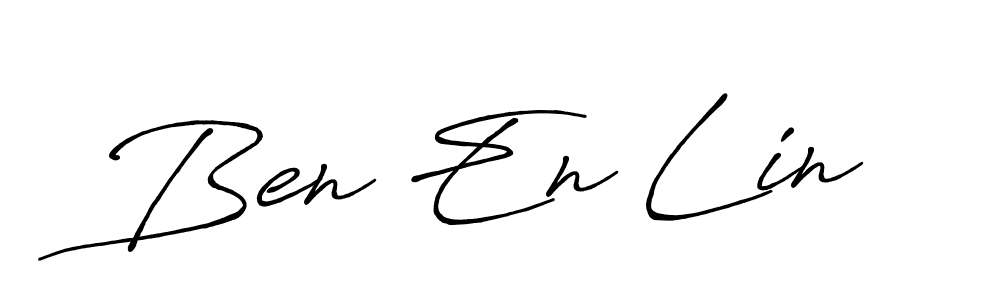 Similarly Antro_Vectra_Bolder is the best handwritten signature design. Signature creator online .You can use it as an online autograph creator for name Ben En Lin. Ben En Lin signature style 7 images and pictures png