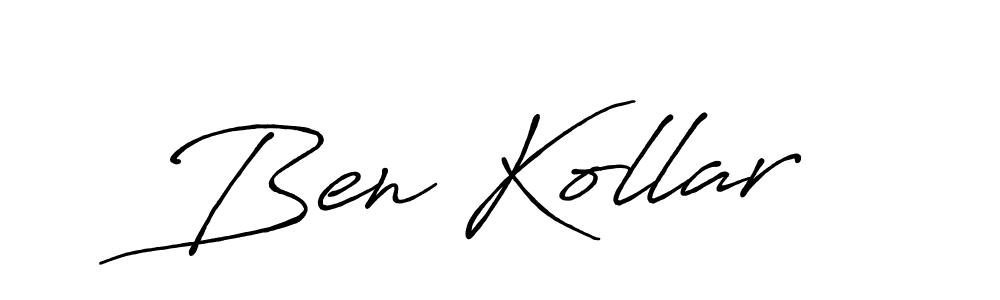 Design your own signature with our free online signature maker. With this signature software, you can create a handwritten (Antro_Vectra_Bolder) signature for name Ben Kollar. Ben Kollar signature style 7 images and pictures png