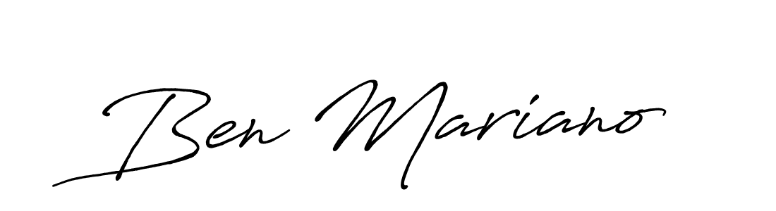 Make a short Ben Mariano signature style. Manage your documents anywhere anytime using Antro_Vectra_Bolder. Create and add eSignatures, submit forms, share and send files easily. Ben Mariano signature style 7 images and pictures png