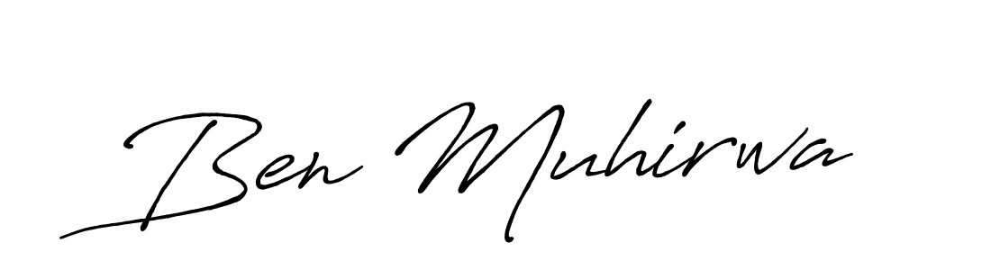 Best and Professional Signature Style for Ben Muhirwa. Antro_Vectra_Bolder Best Signature Style Collection. Ben Muhirwa signature style 7 images and pictures png