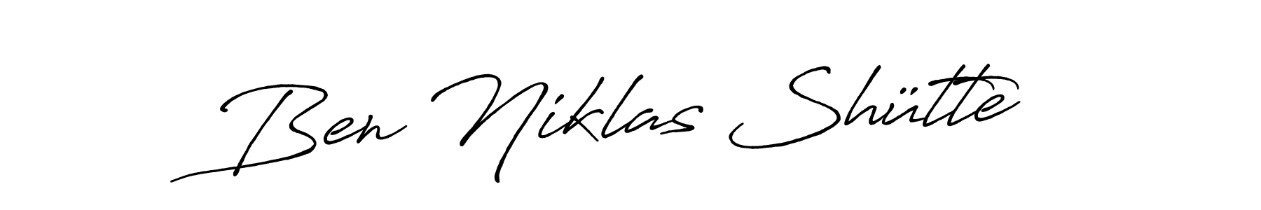 Make a short Ben Niklas Shütte signature style. Manage your documents anywhere anytime using Antro_Vectra_Bolder. Create and add eSignatures, submit forms, share and send files easily. Ben Niklas Shütte signature style 7 images and pictures png