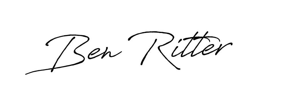 Use a signature maker to create a handwritten signature online. With this signature software, you can design (Antro_Vectra_Bolder) your own signature for name Ben Ritter. Ben Ritter signature style 7 images and pictures png