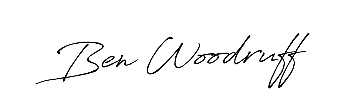Also we have Ben Woodruff name is the best signature style. Create professional handwritten signature collection using Antro_Vectra_Bolder autograph style. Ben Woodruff signature style 7 images and pictures png