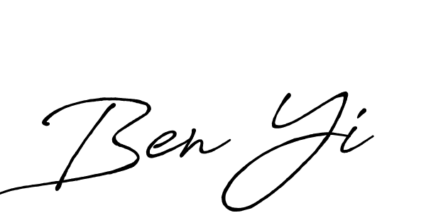 Best and Professional Signature Style for Ben Yi. Antro_Vectra_Bolder Best Signature Style Collection. Ben Yi signature style 7 images and pictures png