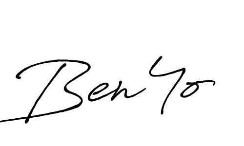 Design your own signature with our free online signature maker. With this signature software, you can create a handwritten (Antro_Vectra_Bolder) signature for name Ben4o. Ben4o signature style 7 images and pictures png