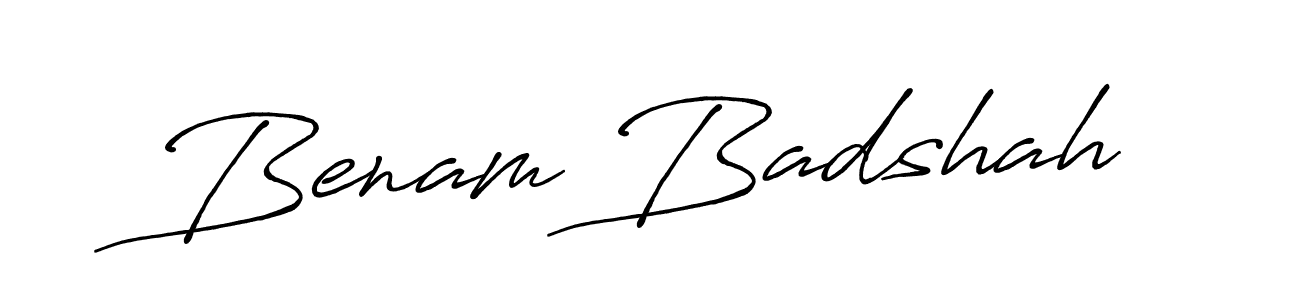 Best and Professional Signature Style for Benam Badshah. Antro_Vectra_Bolder Best Signature Style Collection. Benam Badshah signature style 7 images and pictures png