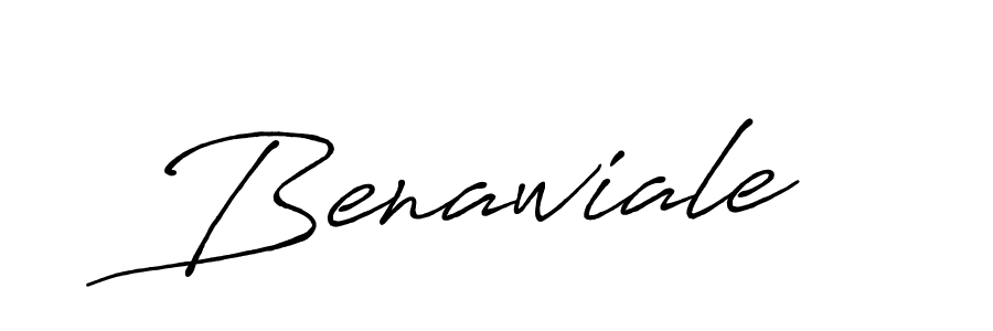 Benawiale stylish signature style. Best Handwritten Sign (Antro_Vectra_Bolder) for my name. Handwritten Signature Collection Ideas for my name Benawiale. Benawiale signature style 7 images and pictures png