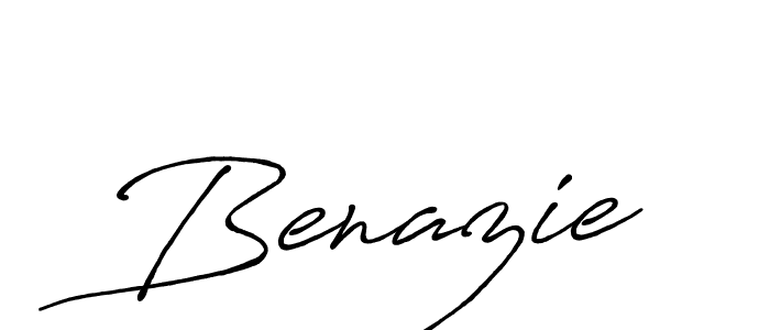 Make a beautiful signature design for name Benazie. Use this online signature maker to create a handwritten signature for free. Benazie signature style 7 images and pictures png