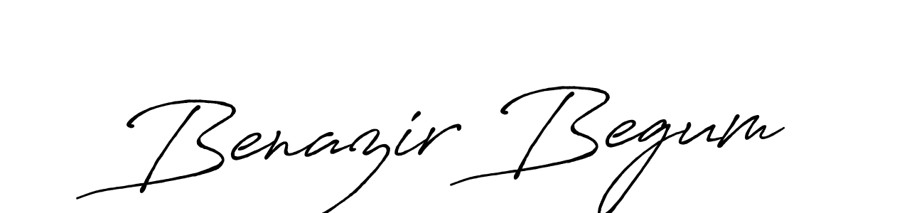 Once you've used our free online signature maker to create your best signature Antro_Vectra_Bolder style, it's time to enjoy all of the benefits that Benazir Begum name signing documents. Benazir Begum signature style 7 images and pictures png