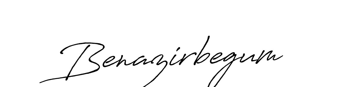 Also You can easily find your signature by using the search form. We will create Benazirbegum name handwritten signature images for you free of cost using Antro_Vectra_Bolder sign style. Benazirbegum signature style 7 images and pictures png