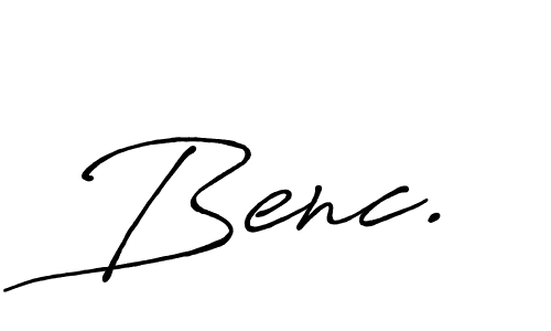 Check out images of Autograph of Benc. name. Actor Benc. Signature Style. Antro_Vectra_Bolder is a professional sign style online. Benc. signature style 7 images and pictures png