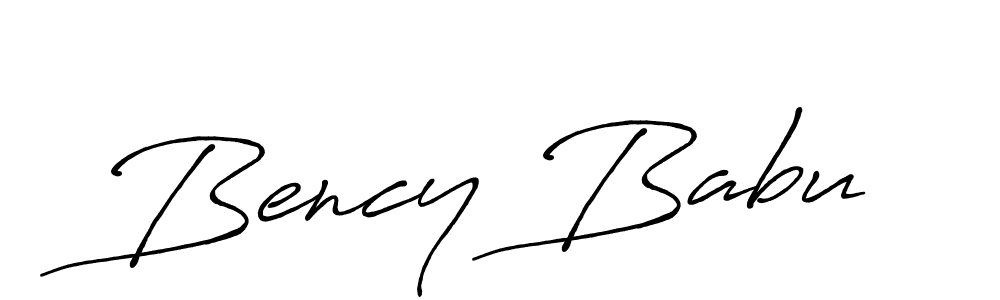 You can use this online signature creator to create a handwritten signature for the name Bency Babu. This is the best online autograph maker. Bency Babu signature style 7 images and pictures png