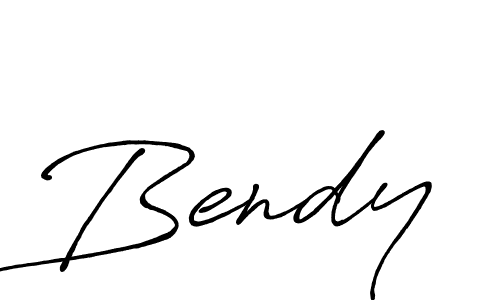 You should practise on your own different ways (Antro_Vectra_Bolder) to write your name (Bendy) in signature. don't let someone else do it for you. Bendy signature style 7 images and pictures png