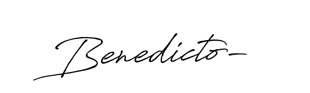 Make a short Benedicto- signature style. Manage your documents anywhere anytime using Antro_Vectra_Bolder. Create and add eSignatures, submit forms, share and send files easily. Benedicto- signature style 7 images and pictures png