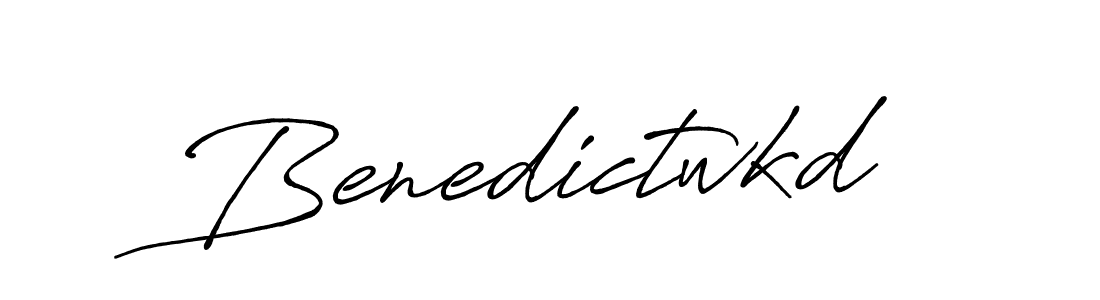 Design your own signature with our free online signature maker. With this signature software, you can create a handwritten (Antro_Vectra_Bolder) signature for name Benedictwkd. Benedictwkd signature style 7 images and pictures png